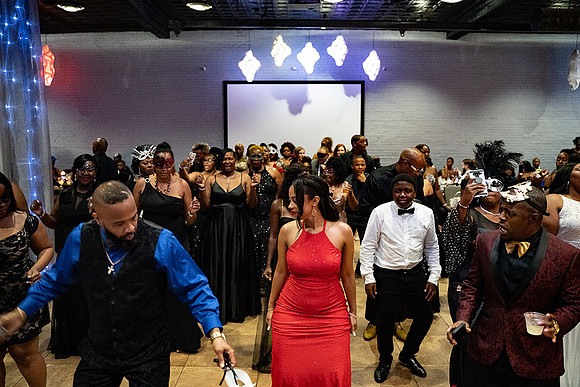 50 Shades of Black Masquerade Party