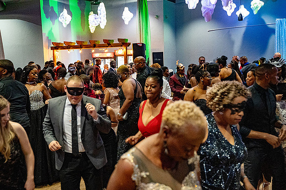 50 Shades of Black Masquerade Party
