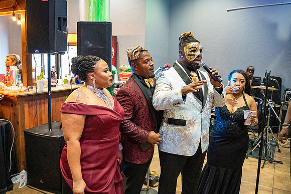 50 Shades of Black Masquerade Party