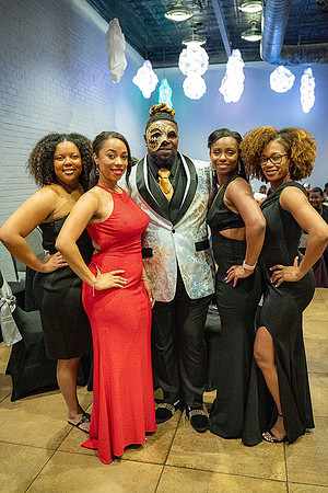 50 Shades of Black Masquerade Party