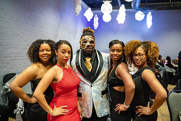 50 Shades of Black Masquerade Party