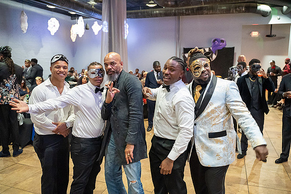 50 Shades of Black Masquerade Party